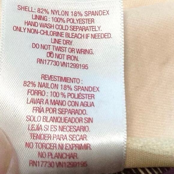 Merona Bandeau Burgundy Wine Swimsuit Medium Women Strap or Strapless Shirred - Picture 5 of 12